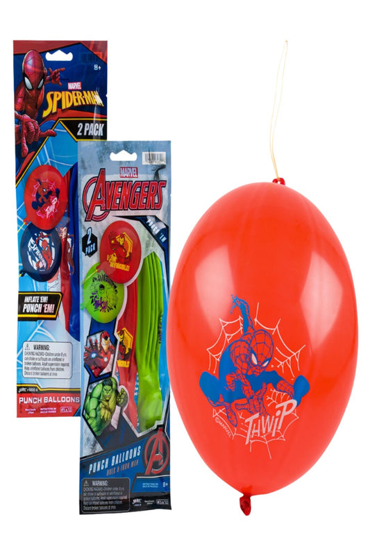 Marvel 2pk Punch Balloon- 12"